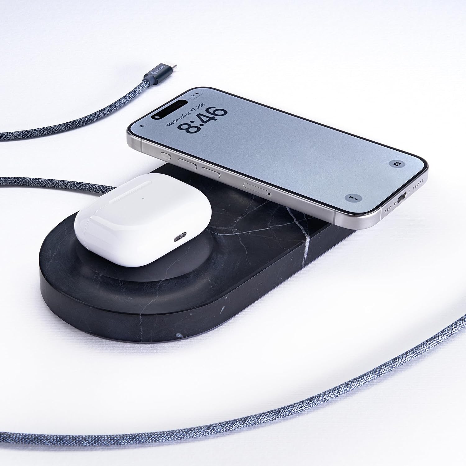Einova stone wireless charging pad