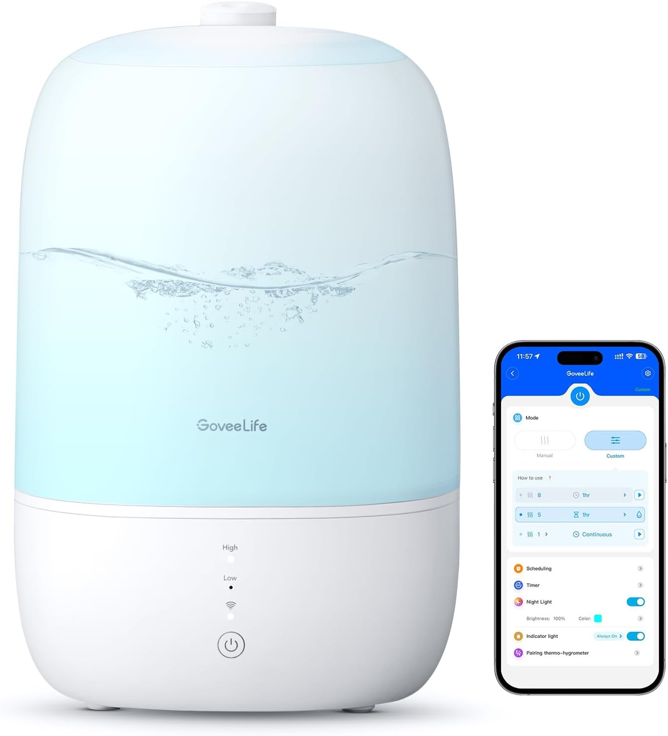 GoveeLife smart desk humidifier